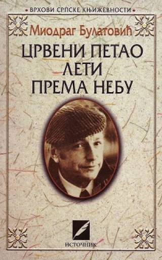 Crveni petao leti prema nebu